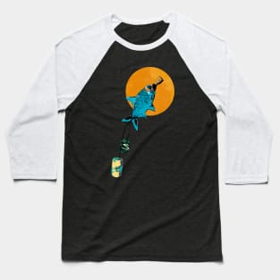 Fly to the moon Baseball T-Shirt